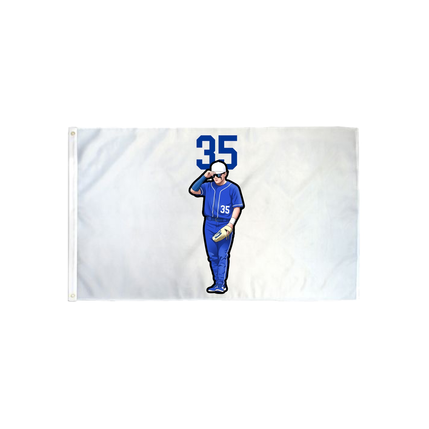 3x5 Flag — Number Top in Classic
