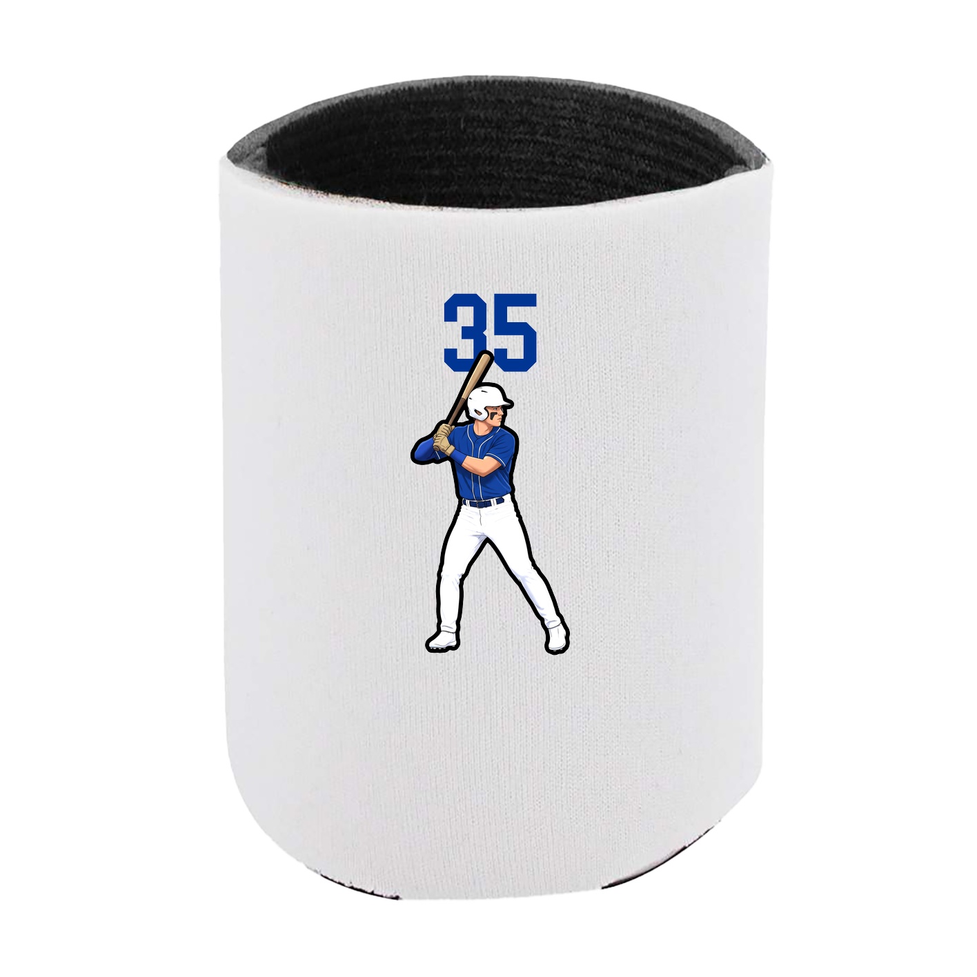 Can Holder — Number Top in White