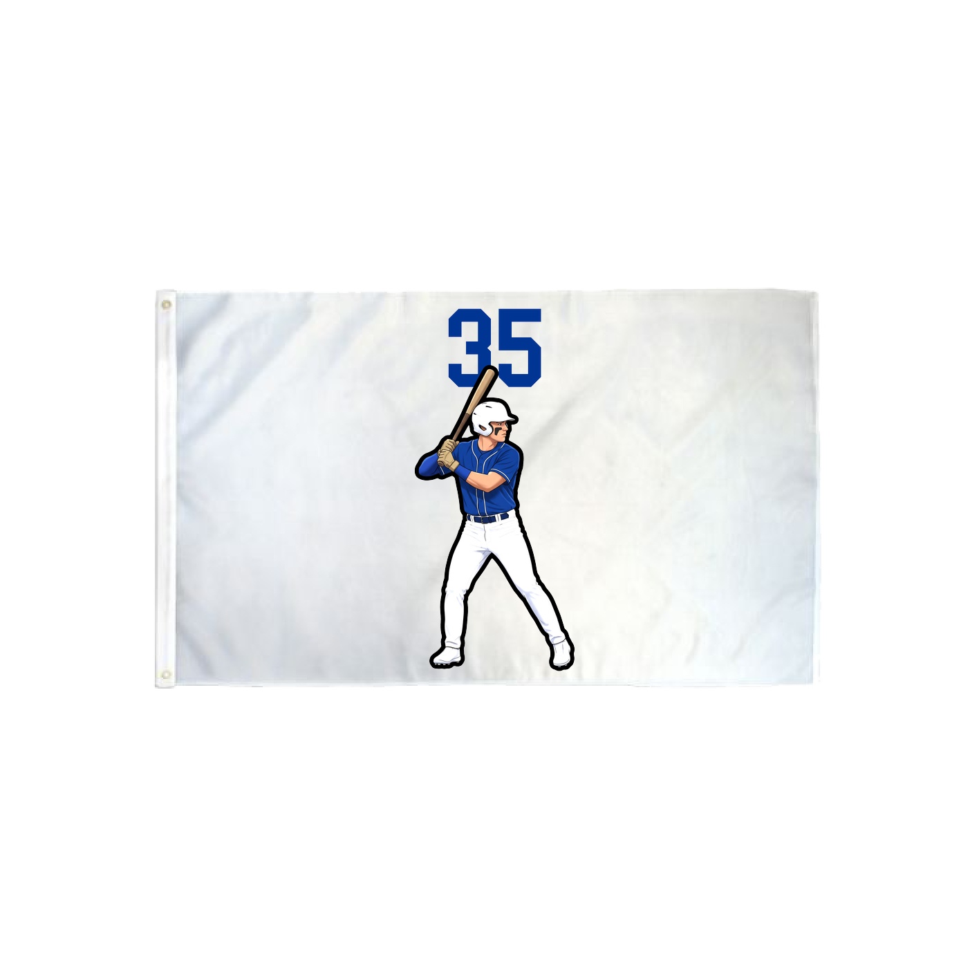 3x5 Flag — Number Top in Classic