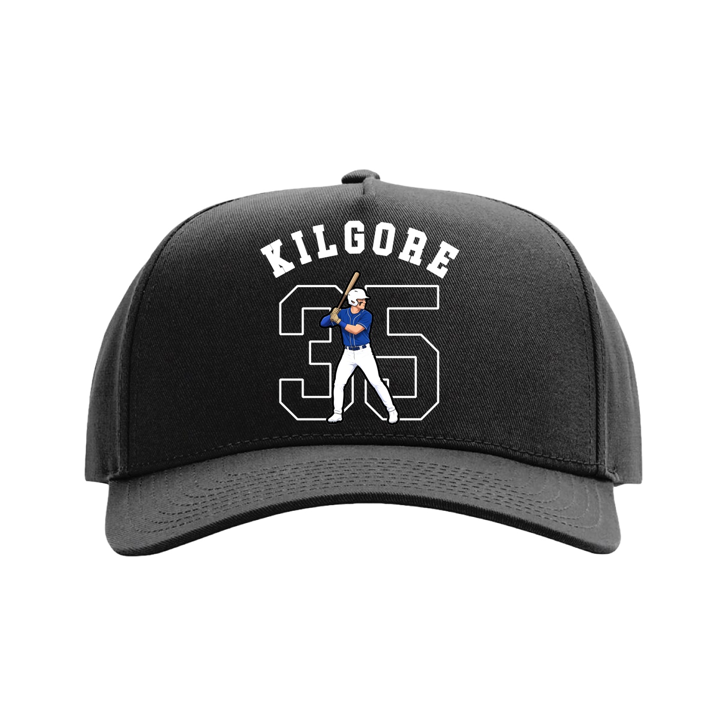 Full Fabric Five-Panel Champ Cap