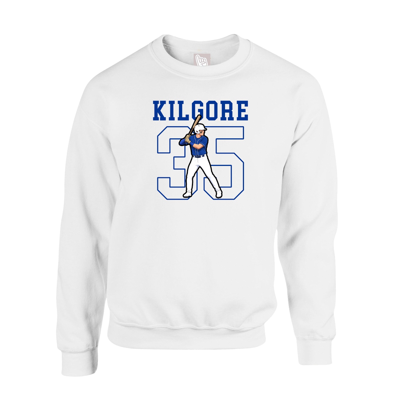 Fleece Crew — Shirsey in White