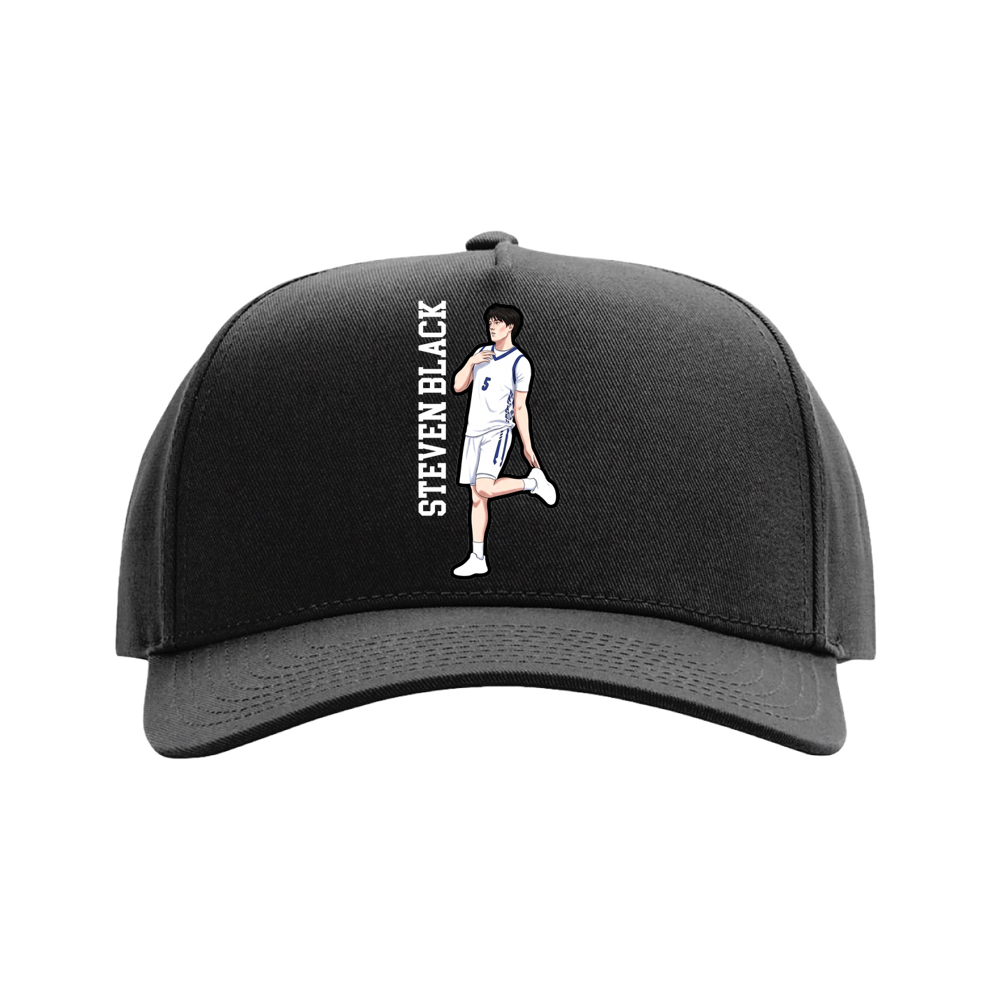 Full Fabric Five-Panel Champ Cap