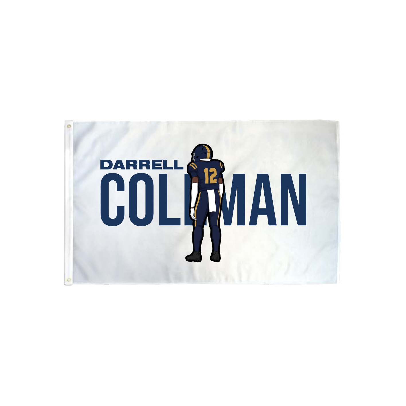 3x5 Flag — Player Name in Classic