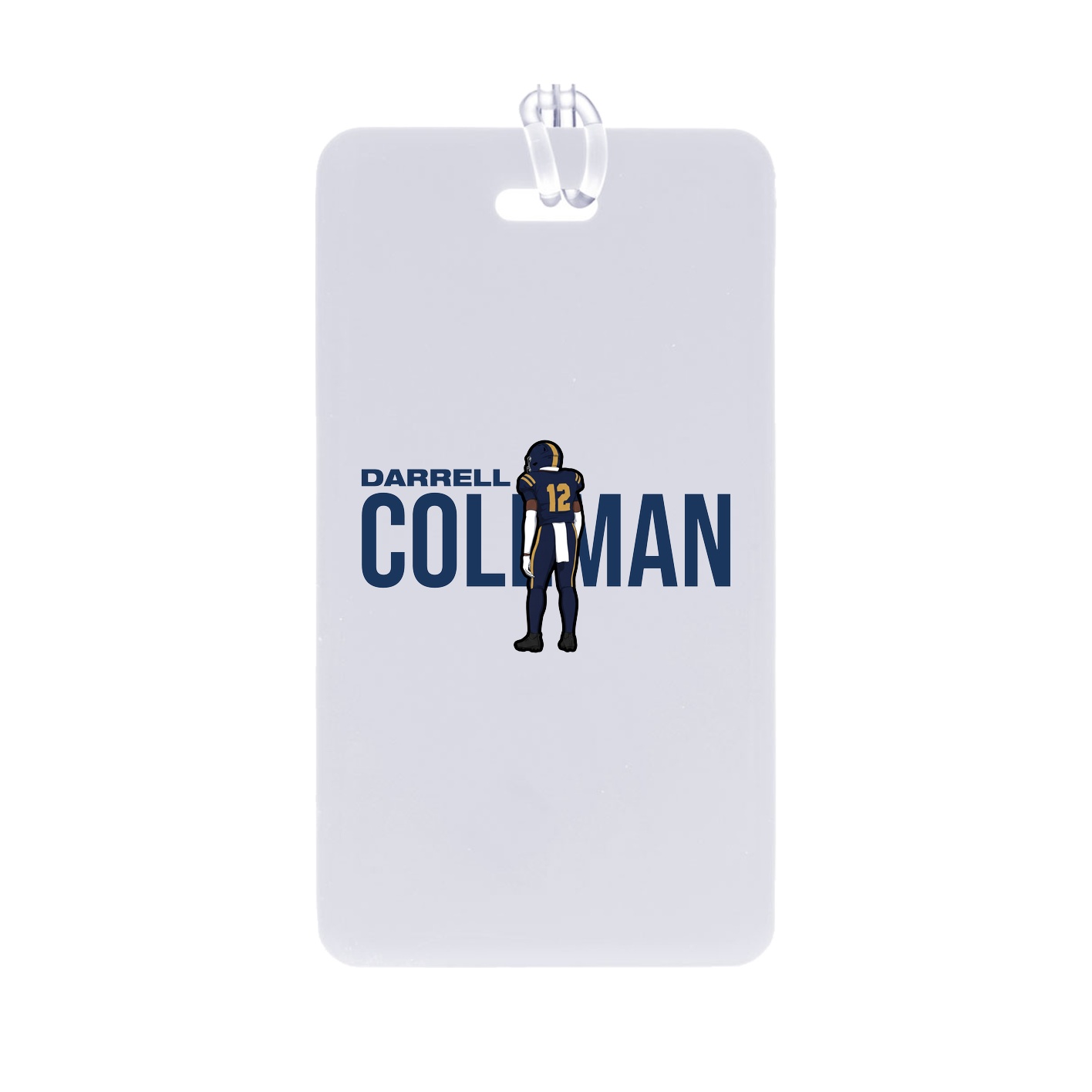 Bag Tag — Player Name in Classic