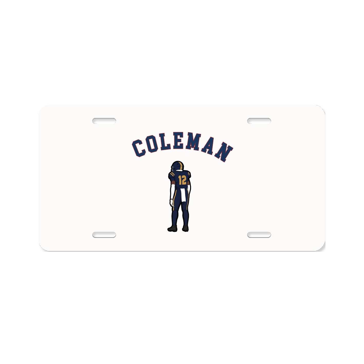 License Plate — Shirsey Arch in Classic