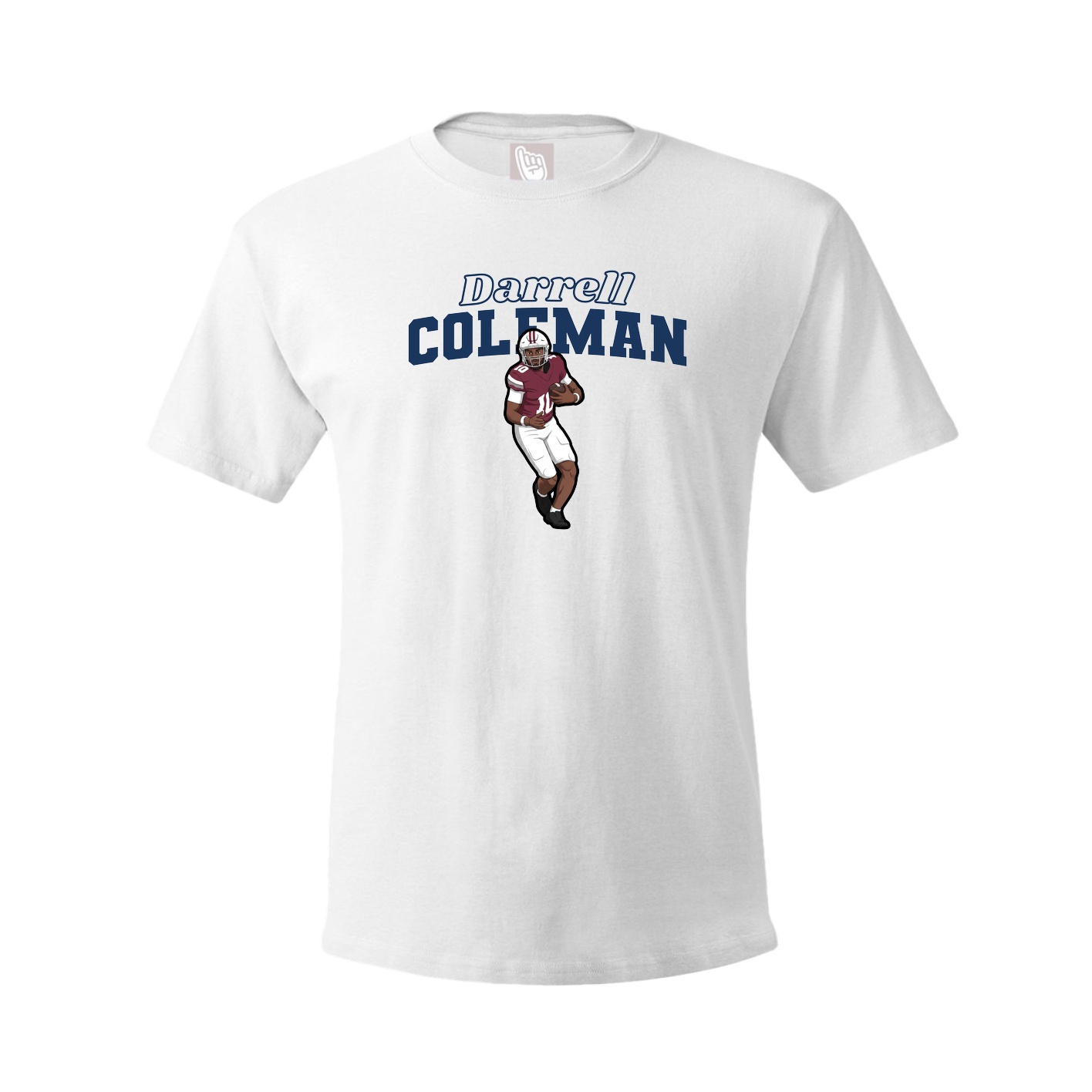 Tee — Name Arch in White