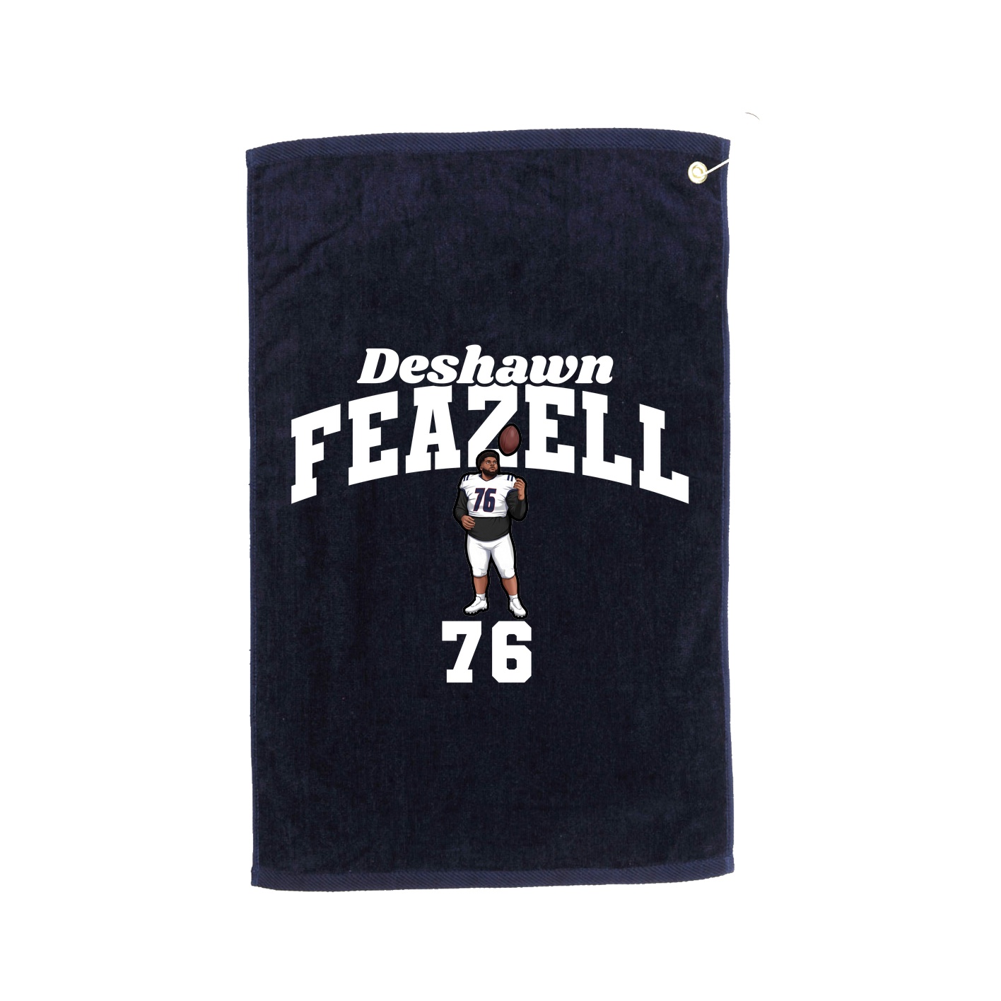 Golf Towel — Signature Arch in Navy
