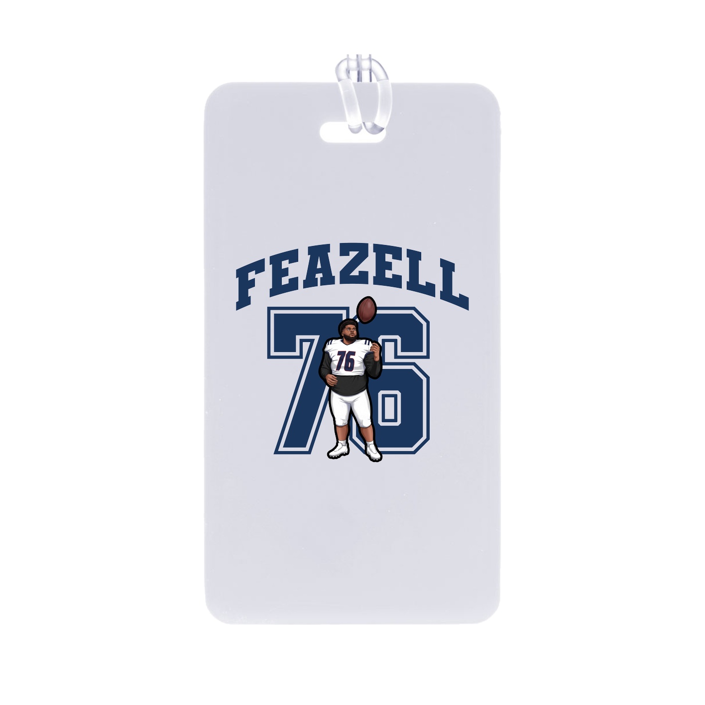 Bag Tag — Number in Classic
