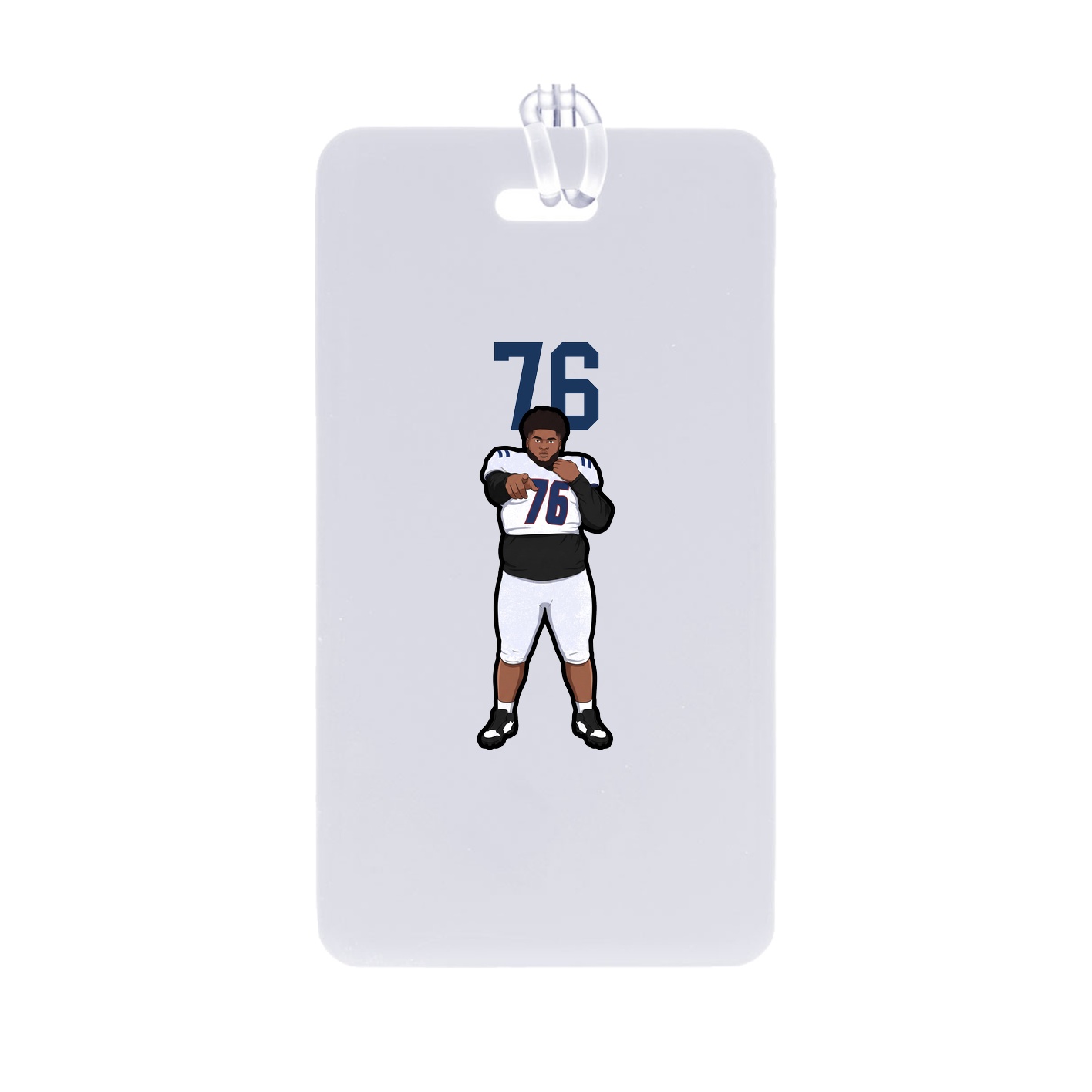 Bag Tag — Number Top in Classic