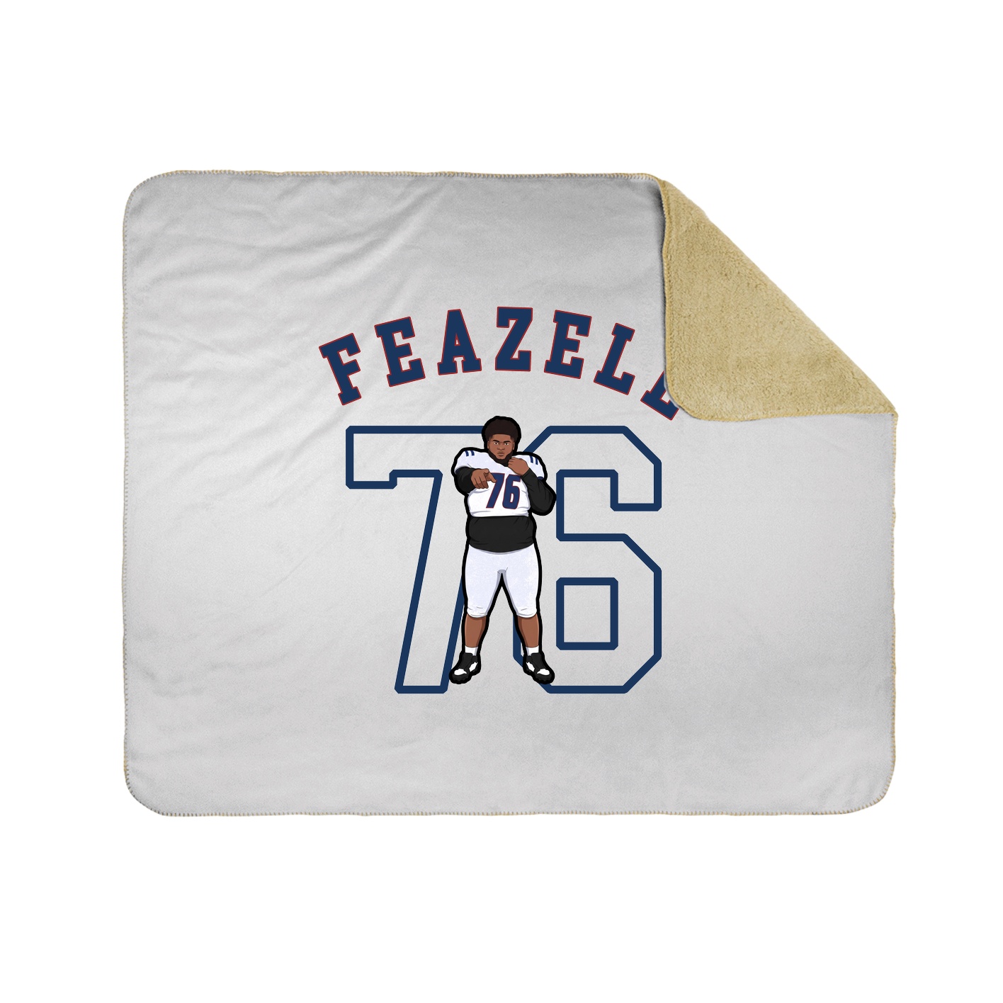 Throw Blanket — Shirsey Arch in White