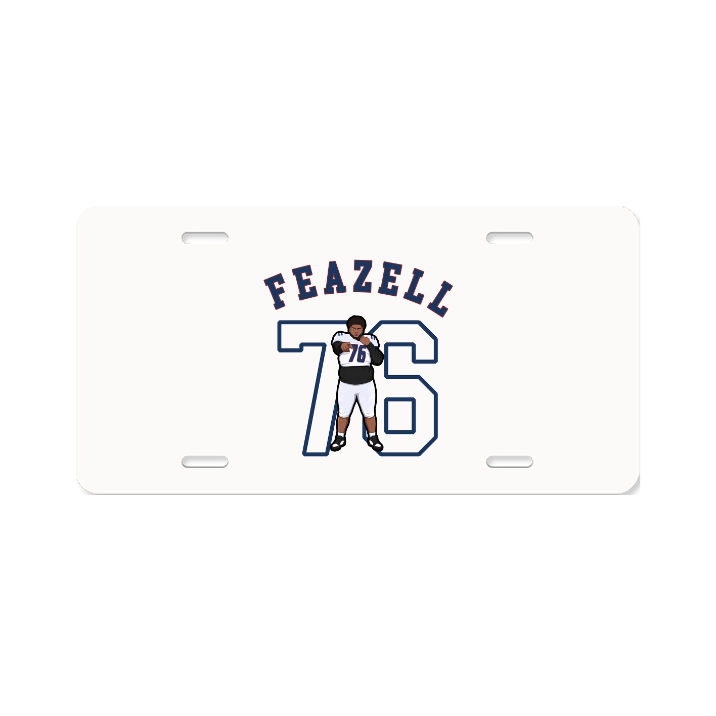 License Plate — Shirsey Arch in Classic