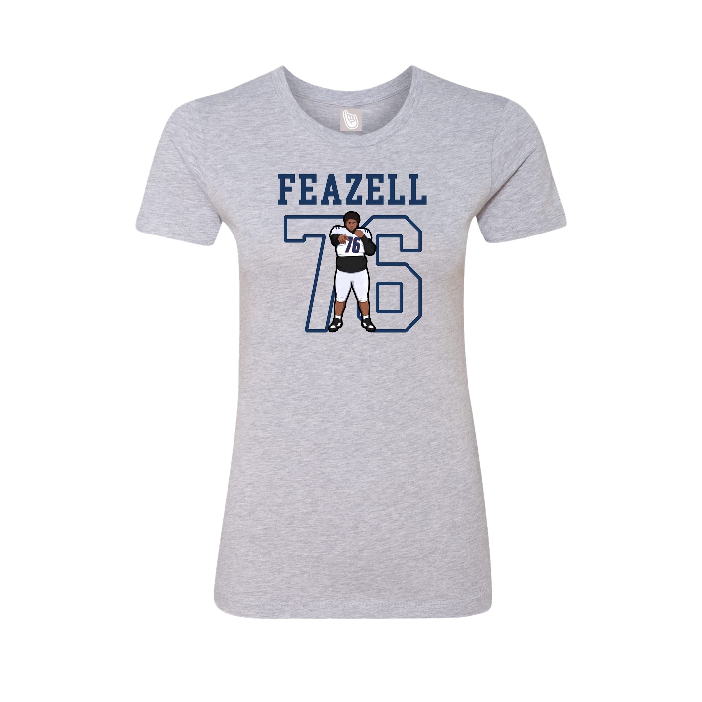 Fitted Women's Tee — Shirsey in Grey