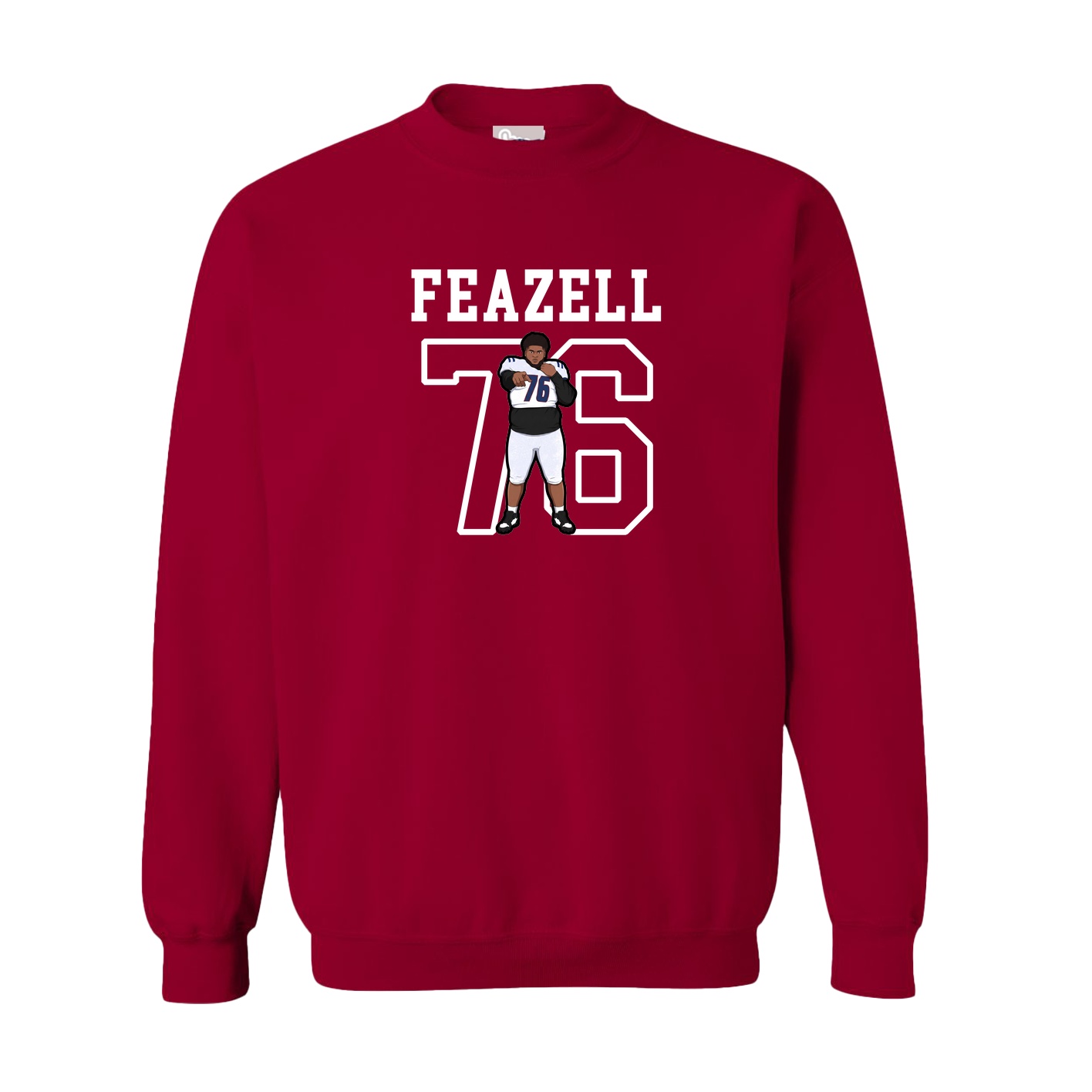Fleece Crew — Shirsey in Cardinal