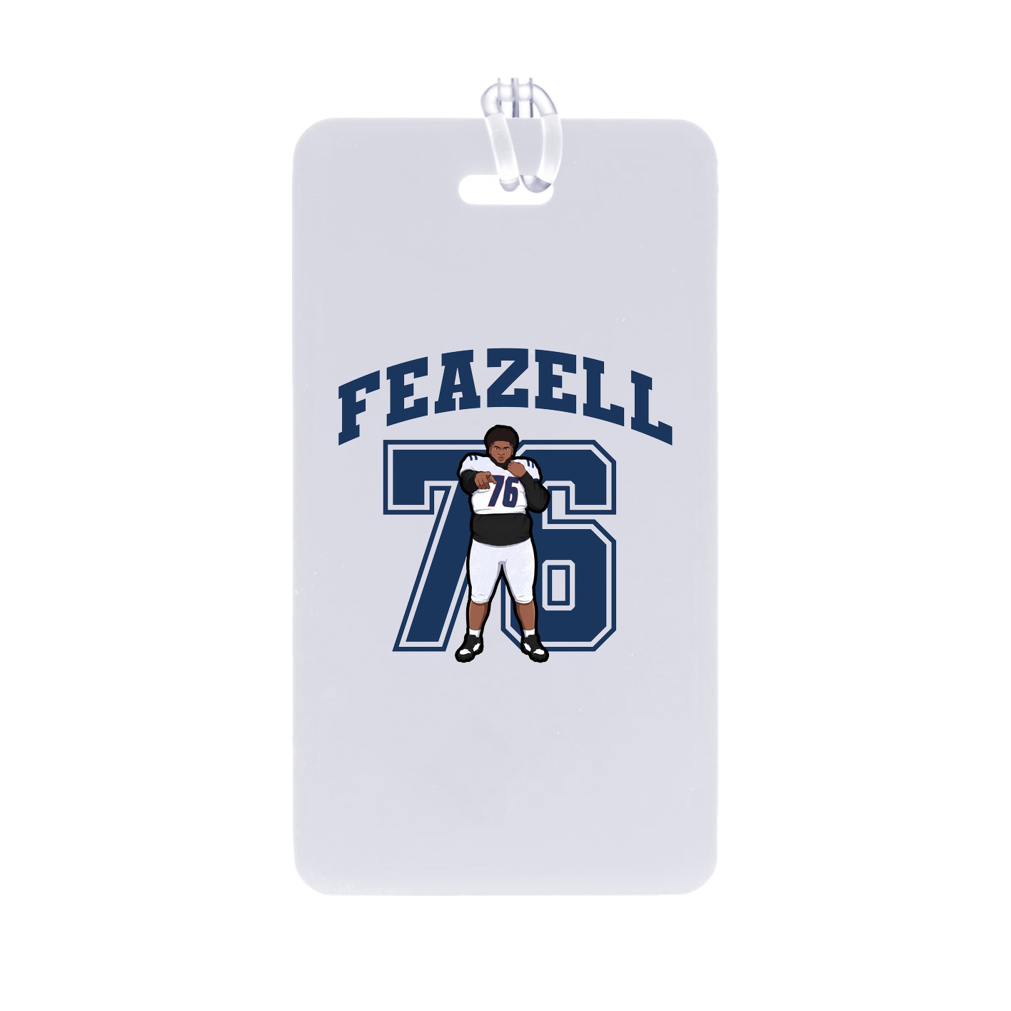 Bag Tag — Number in Classic