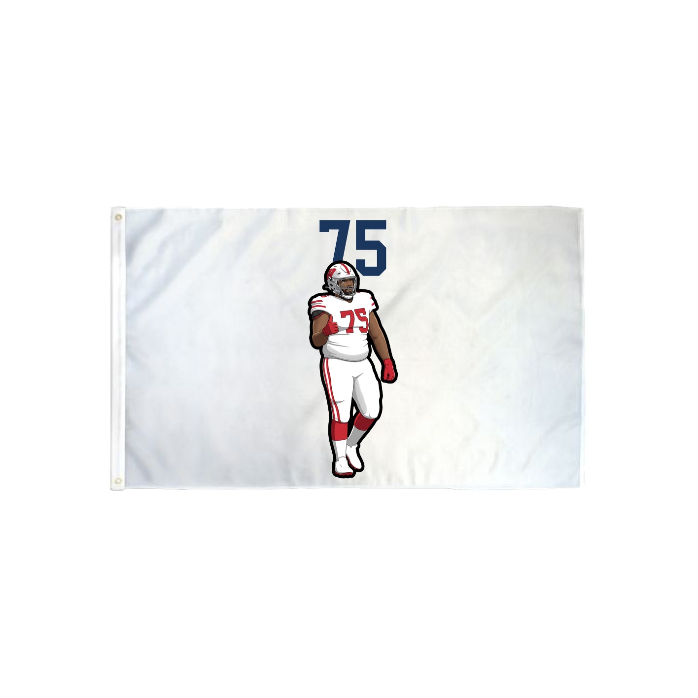 3x5 Flag — Number Top in Classic