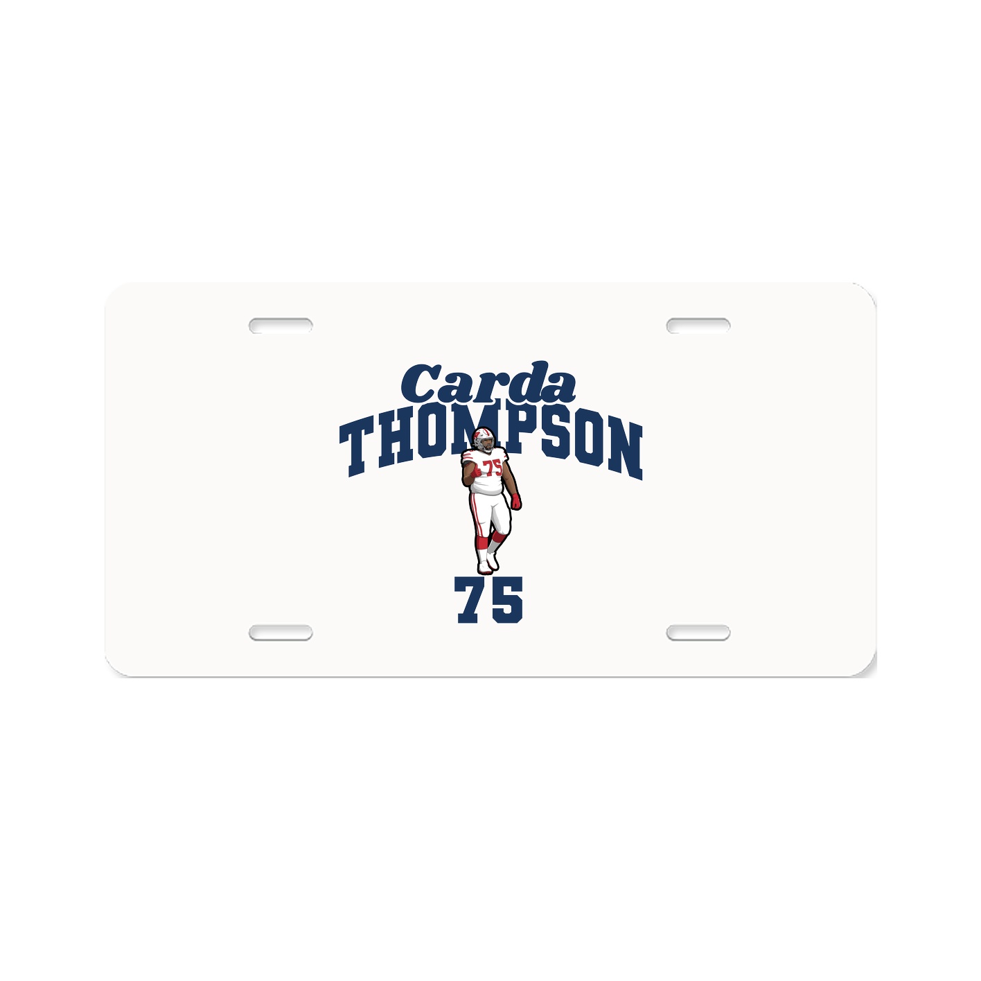 License Plate — Signature Arch in Classic