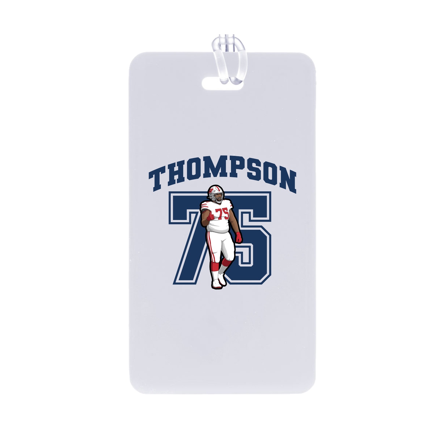 Bag Tag — Number in Classic