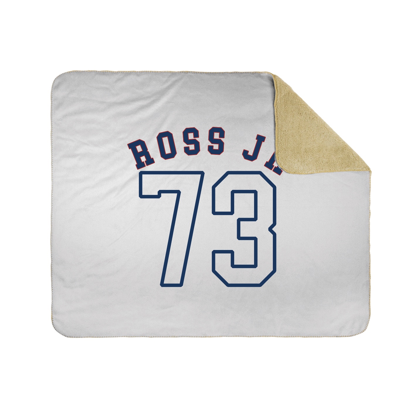 Throw Blanket — Shirsey Arch in White