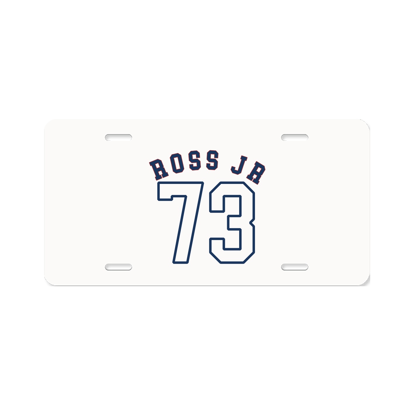 License Plate — Shirsey Arch in Classic