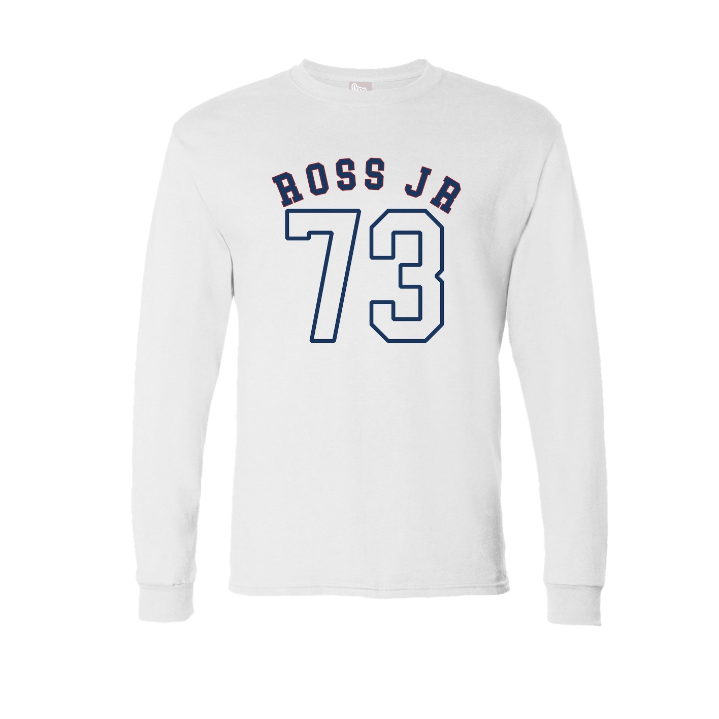 Long Sleeve Tee — Shirsey Arch in White