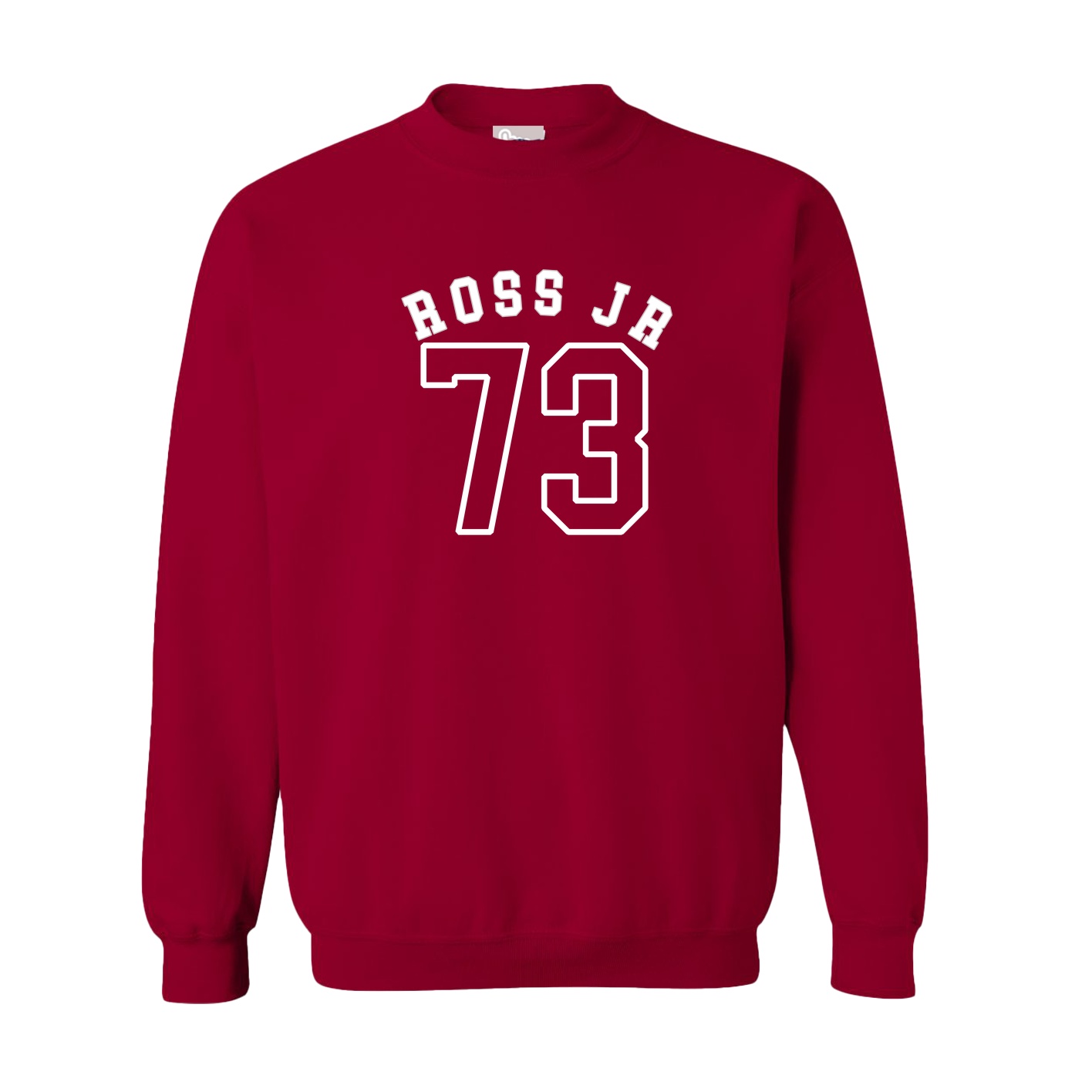 Fleece Crew — Shirsey Arch in Cardinal