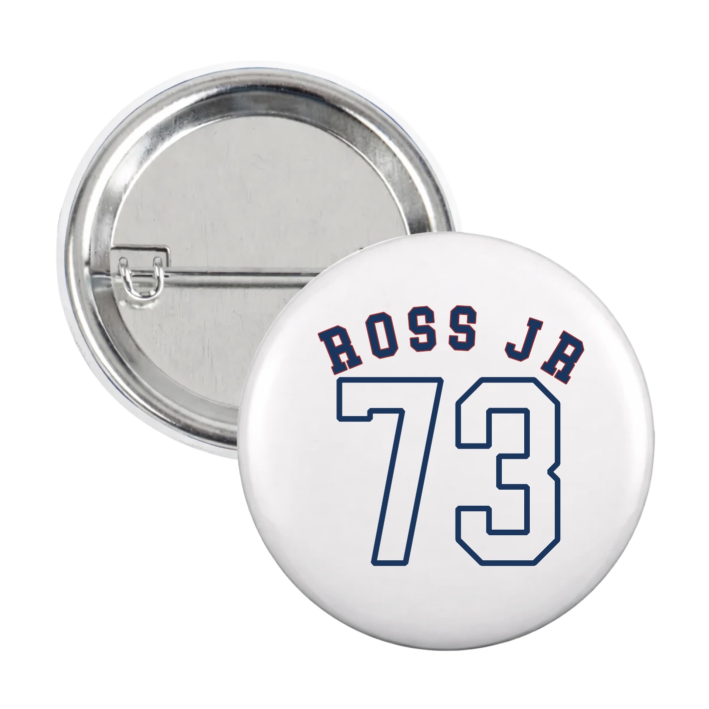 Game Day Button — Shirsey Arch in White