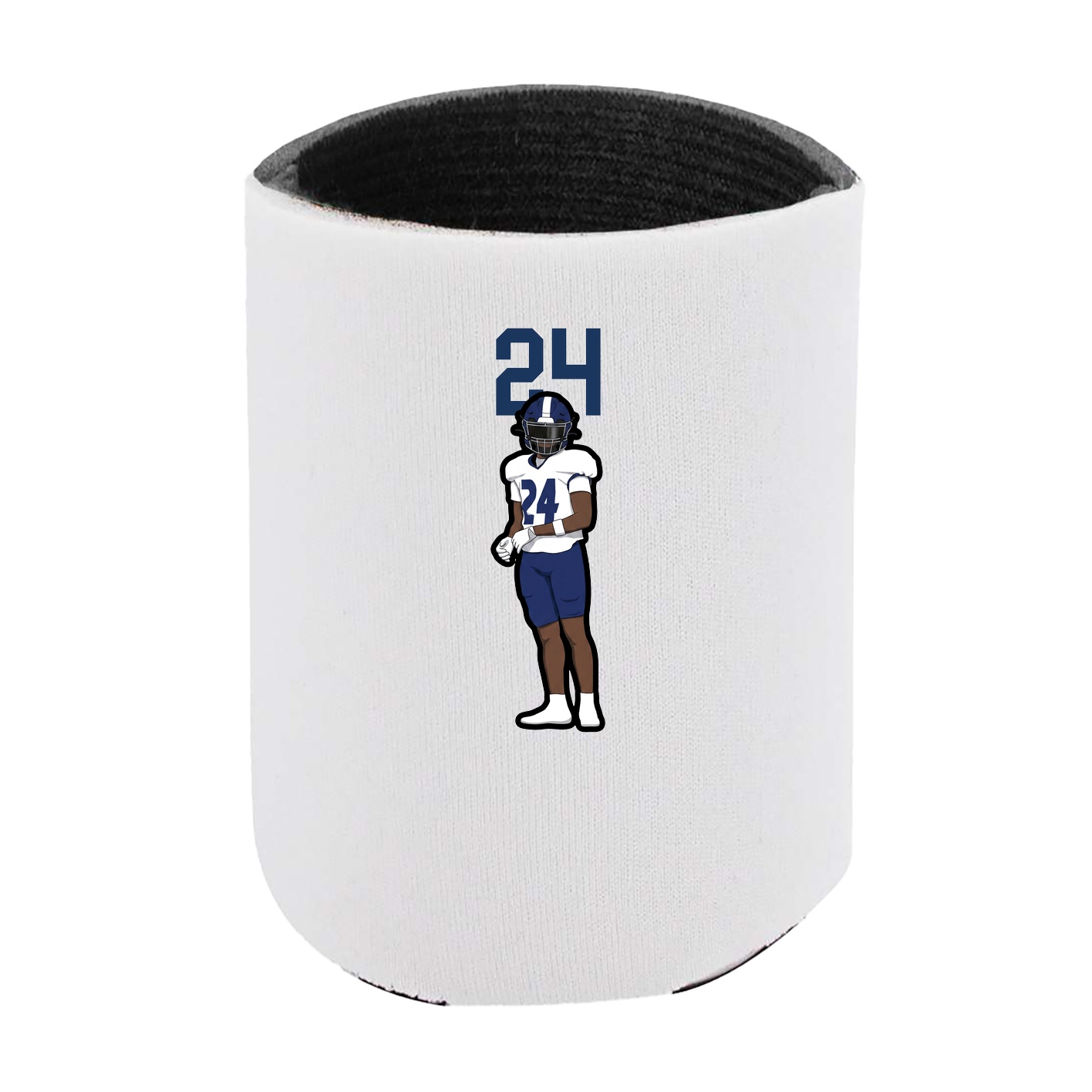 Can Holder — Number Top in White