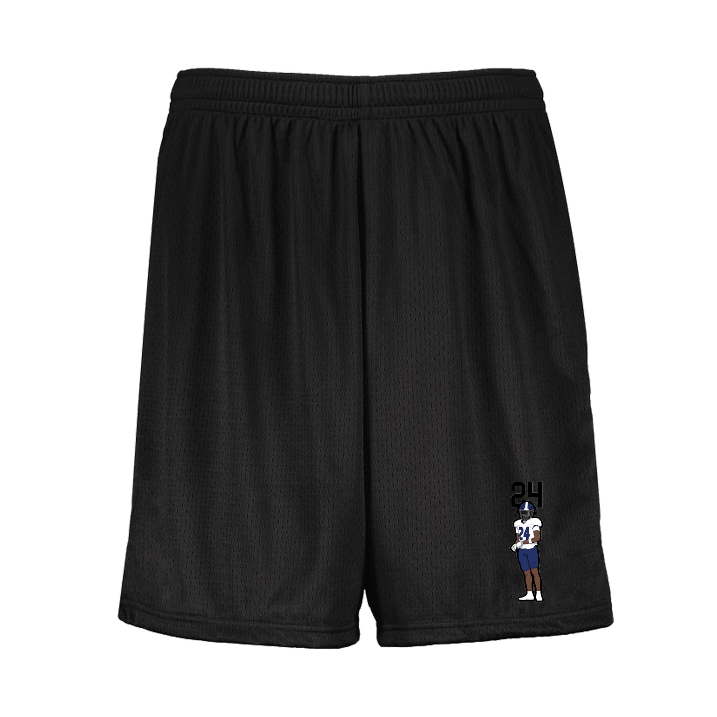 Shorts — Number Top in Black