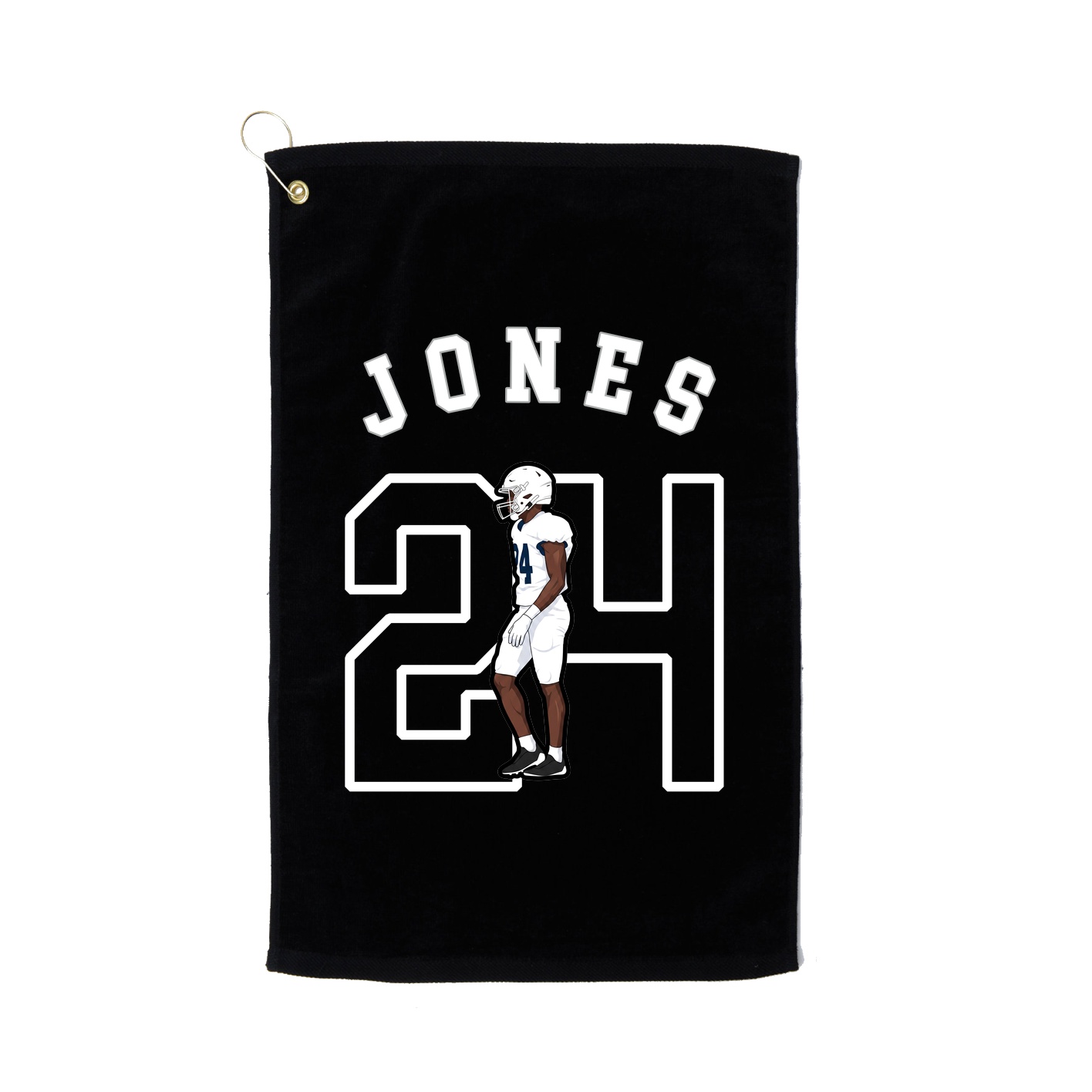 Golf Towel — Shirsey Arch in Black