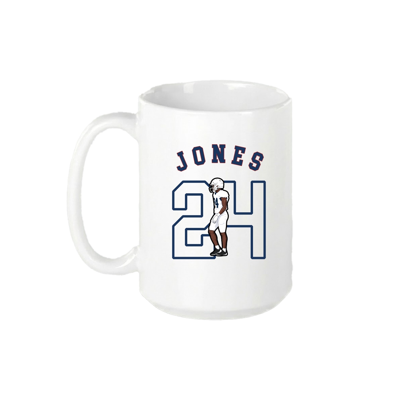 15oz Coffee Mug — Shirsey Arch in White