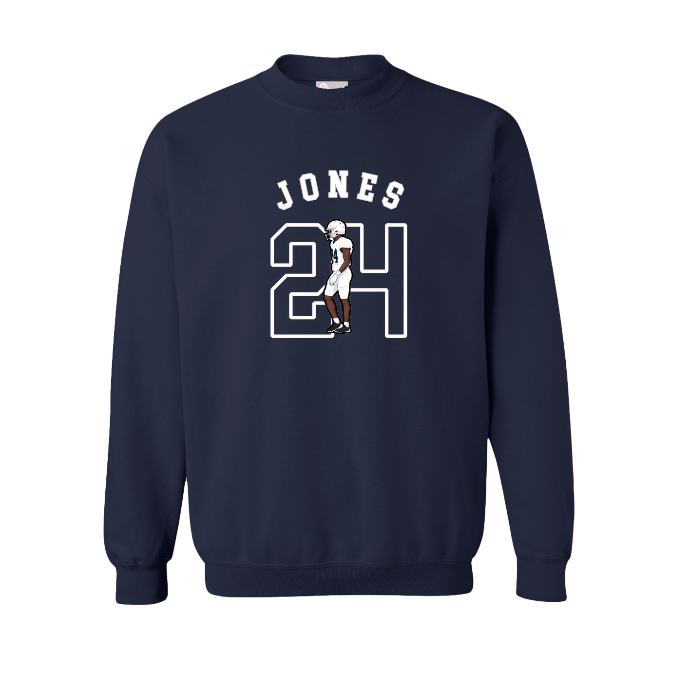 Fleece Crew — Shirsey Arch in Navy