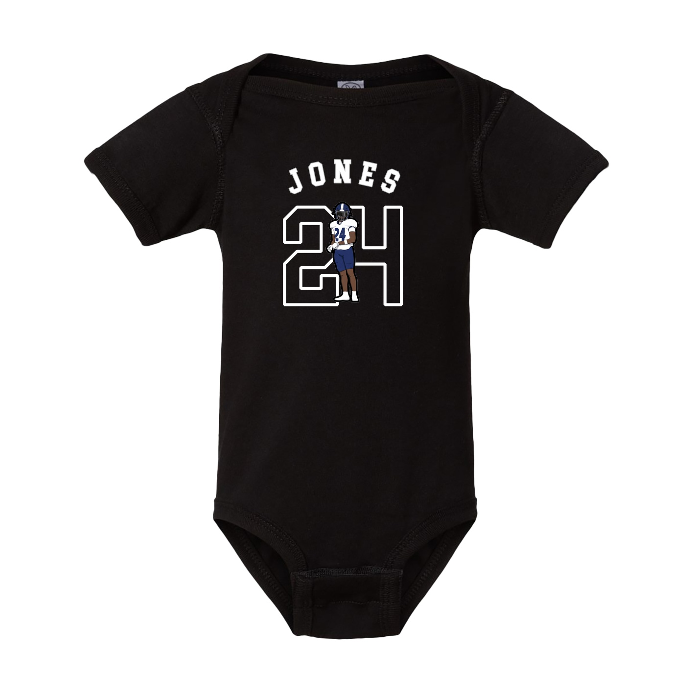 Baby Onesie — Shirsey Arch in Black