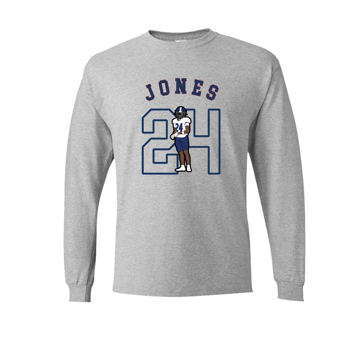 Long Sleeve Tee — Shirsey Arch in Grey