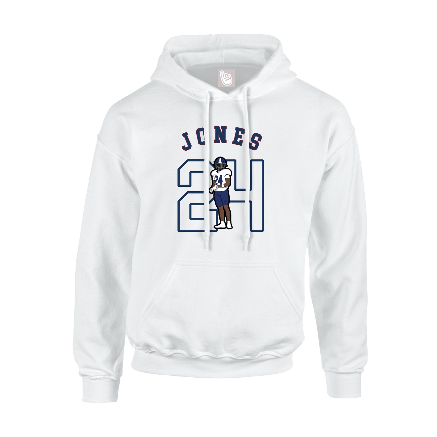 Youth Hoodie — Shirsey Arch in White