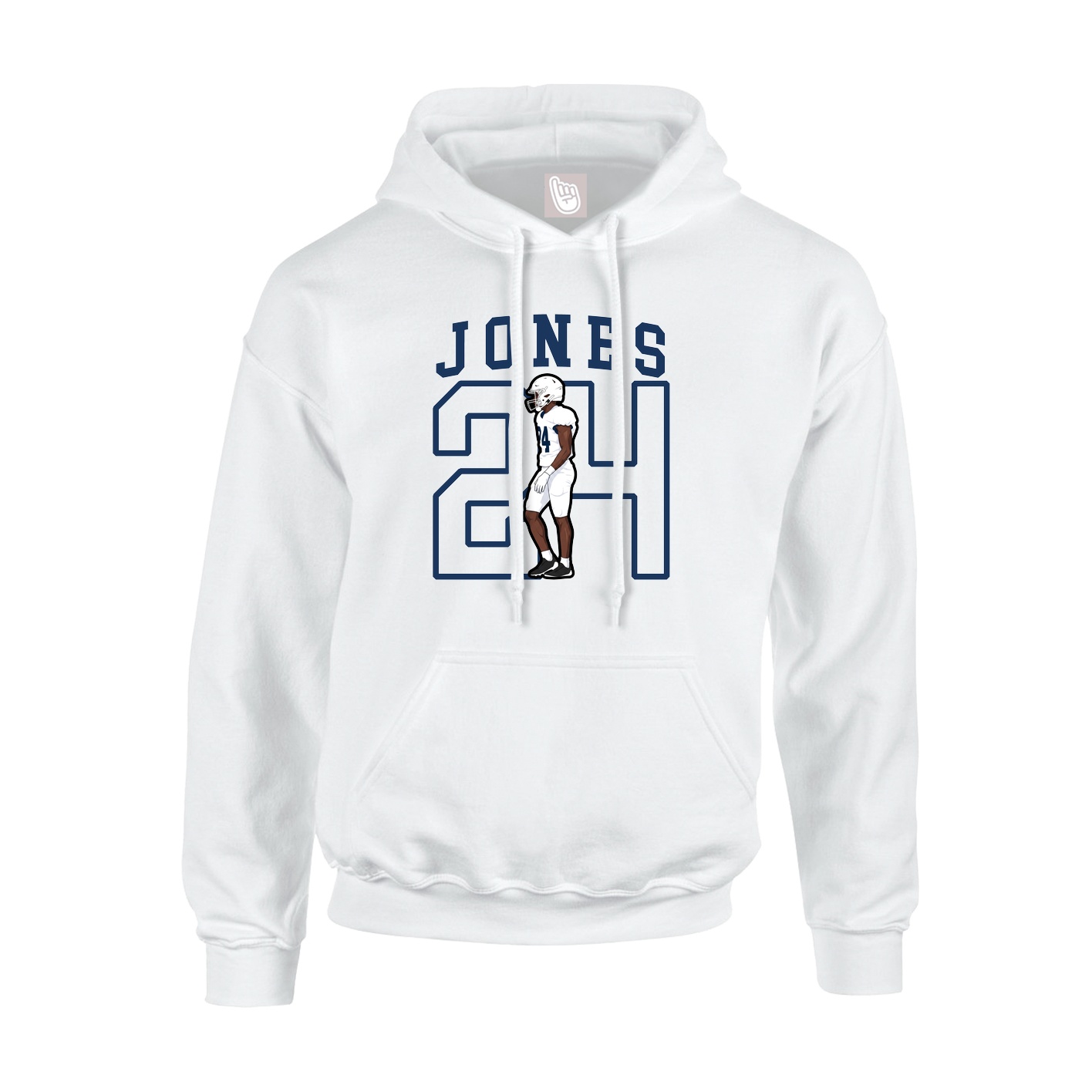 Hoodie — Shirsey in White