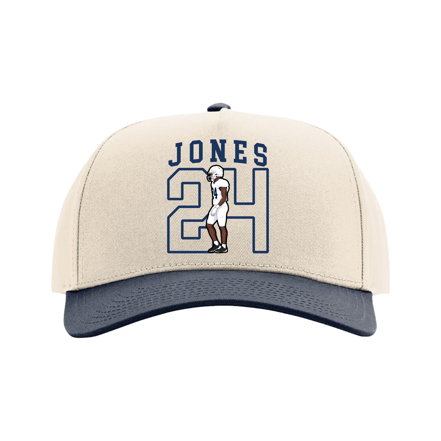 Full Fabric Five-Panel Champ Cap
