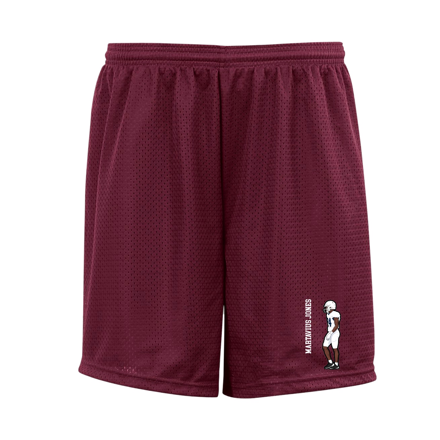 Shorts — Name Vertical in Cardinal