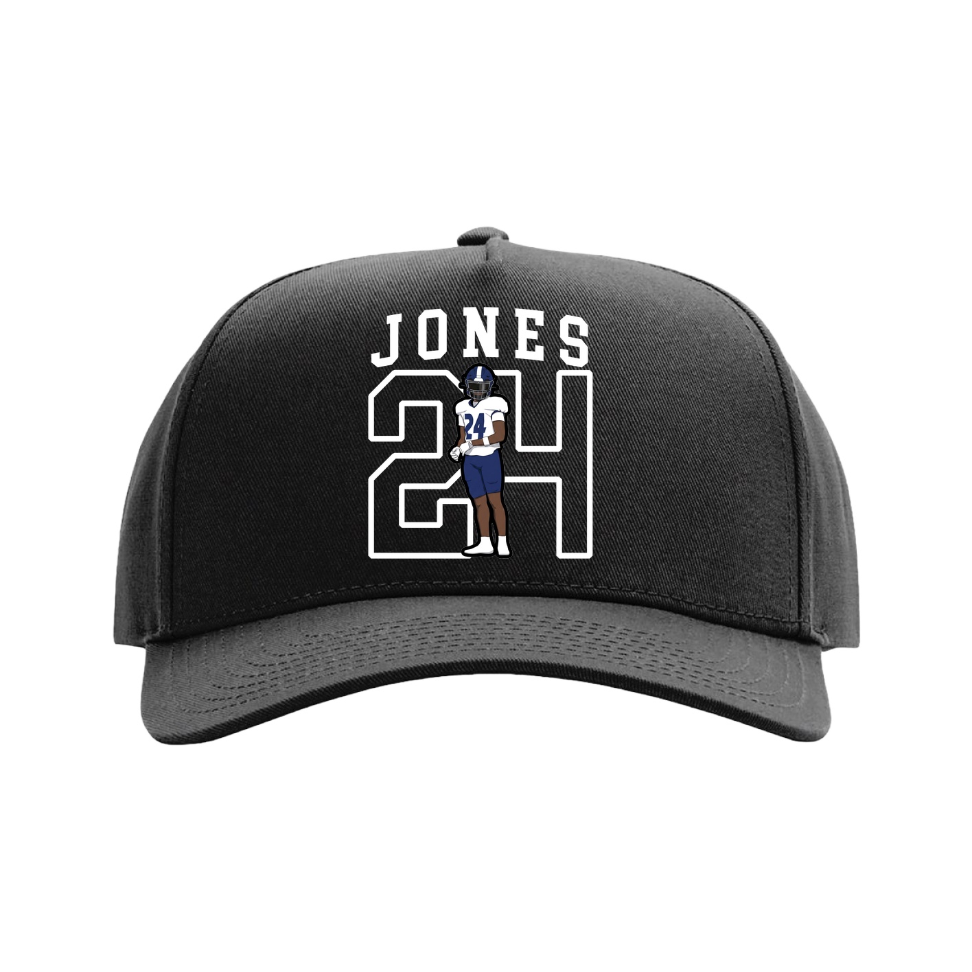Full Fabric Five-Panel Champ Cap