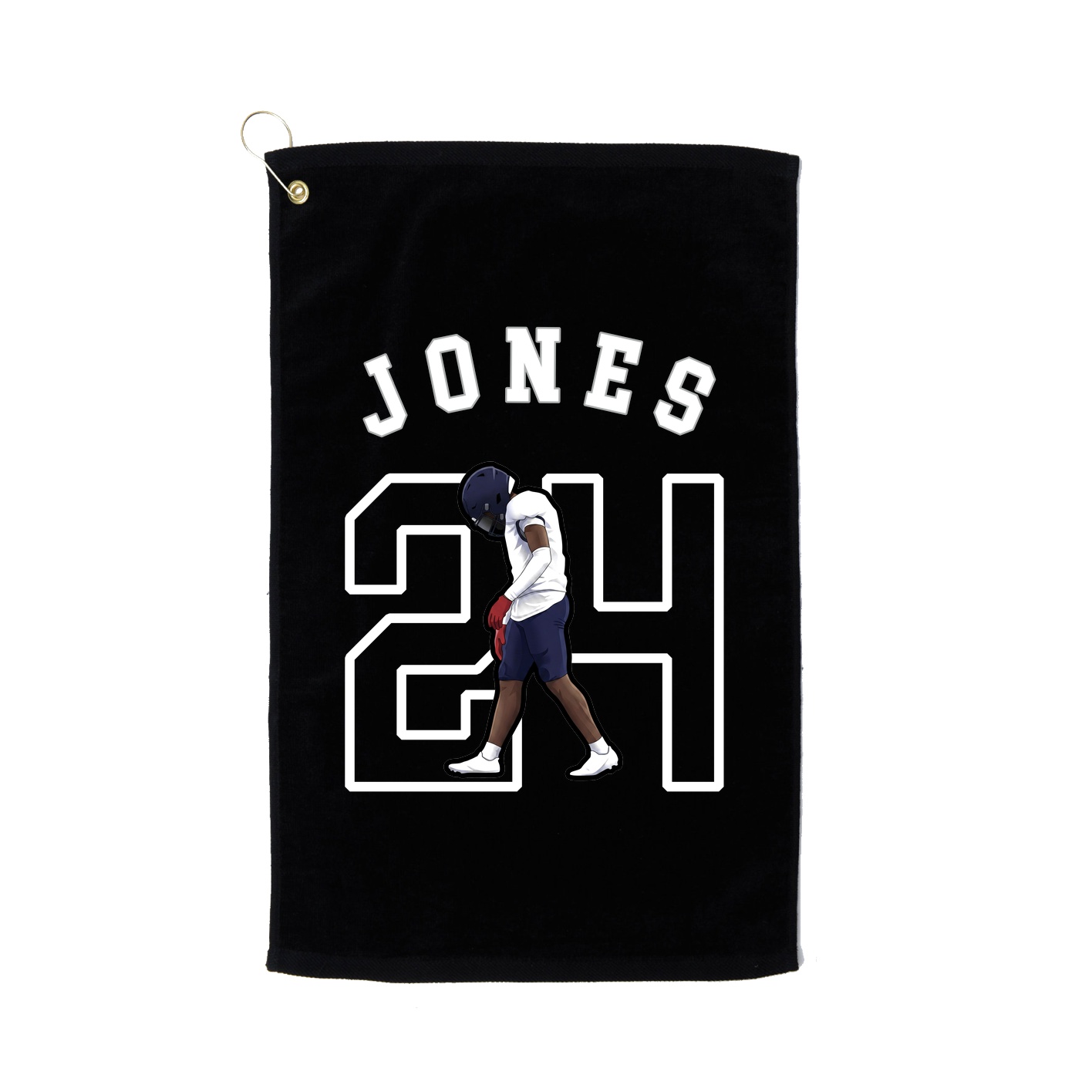 Golf Towel — Shirsey Arch in Black