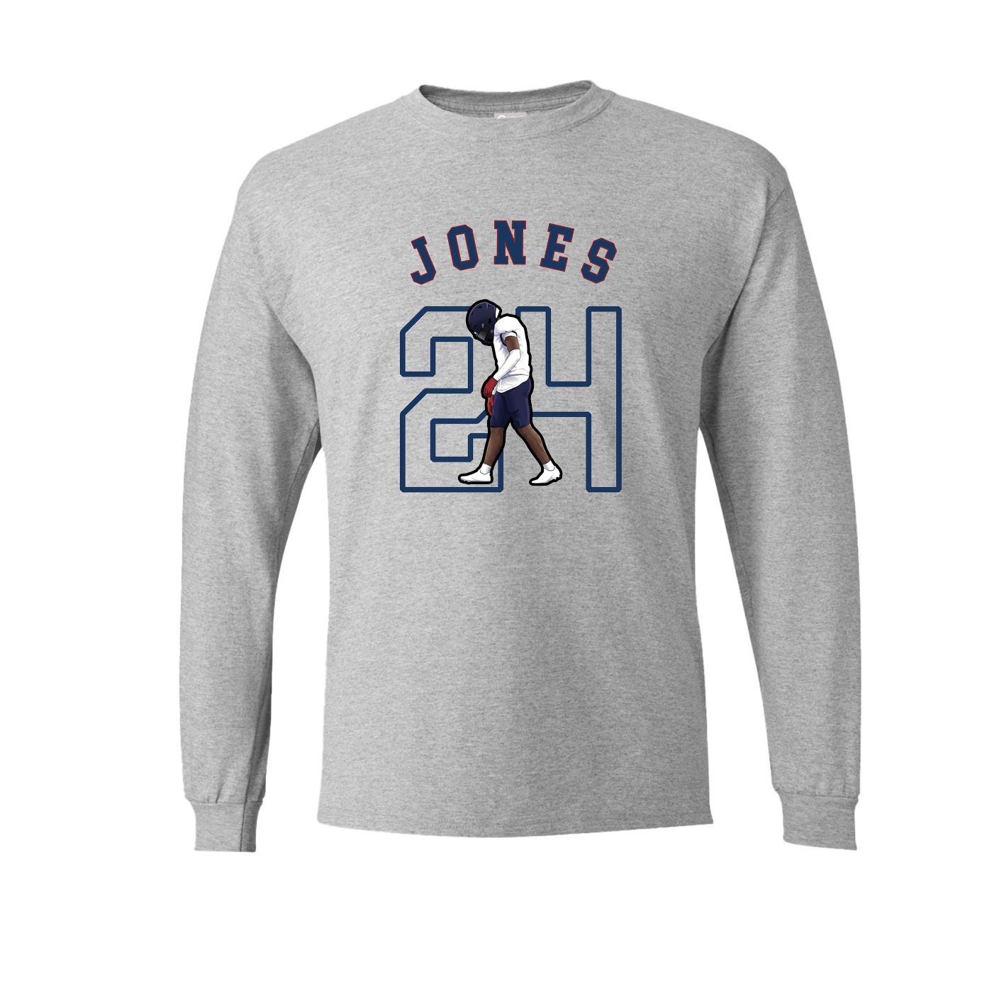Long Sleeve Tee — Shirsey Arch in Grey