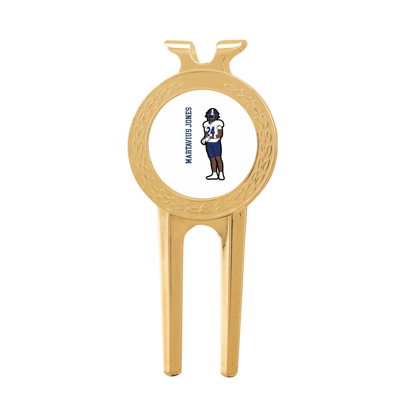 Divot Tool with Ball Marker — Name Vertical in Classic