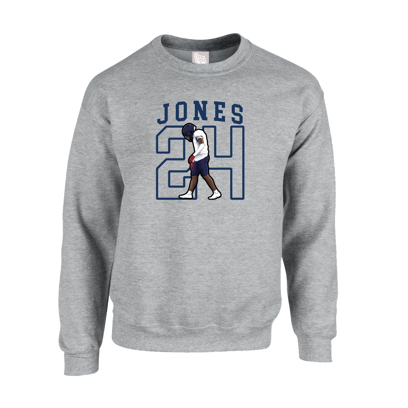 Fleece Crew — Shirsey in Grey