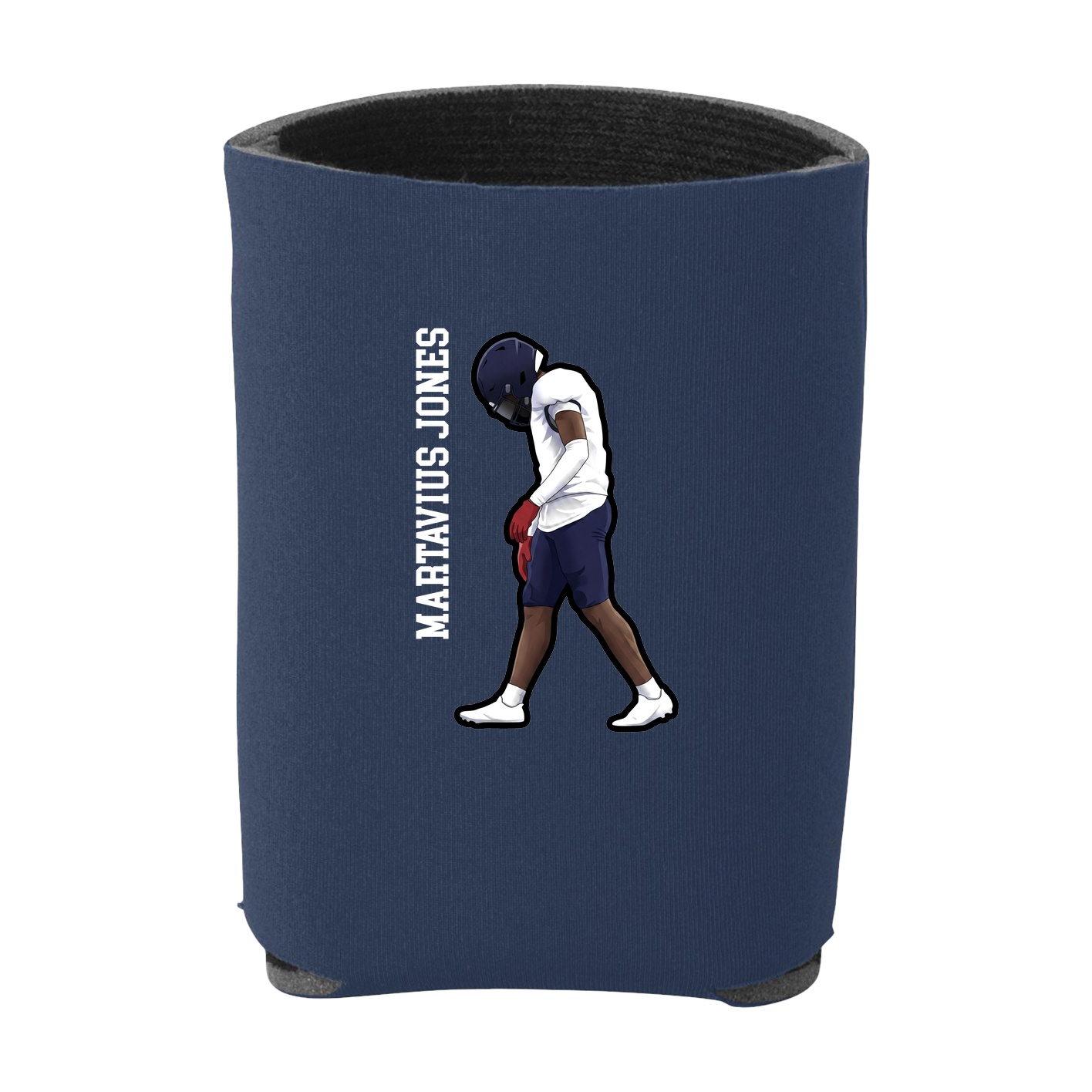 Can Holder — Name Vertical in Navy