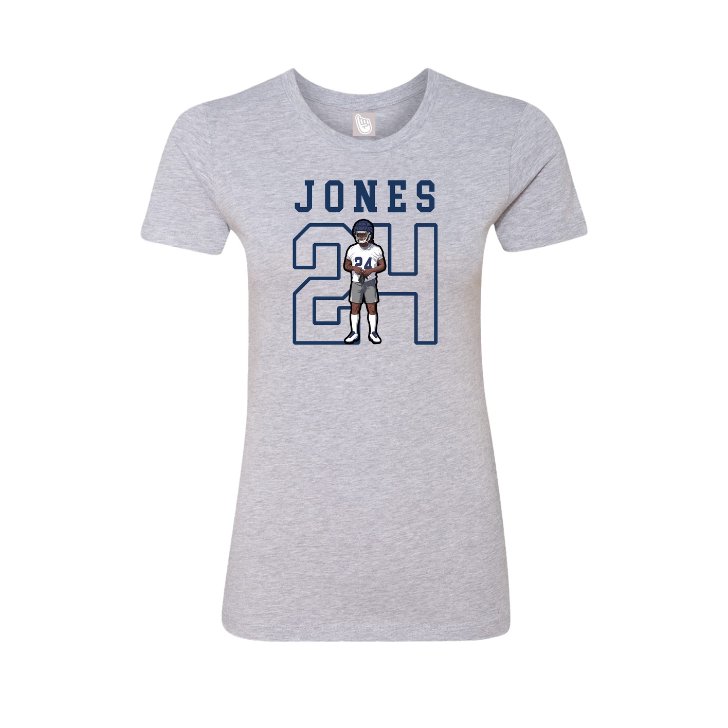 Fitted Women's Tee — Shirsey in Grey