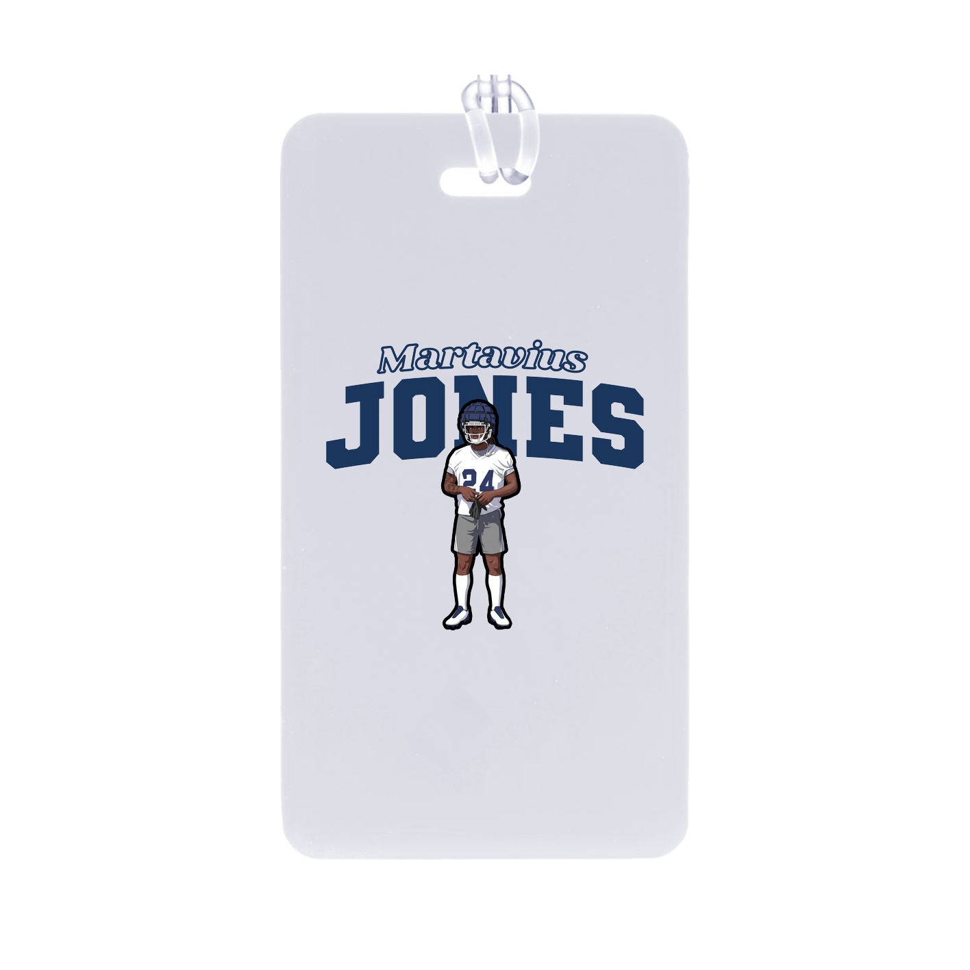 Bag Tag — Name Arch in Classic