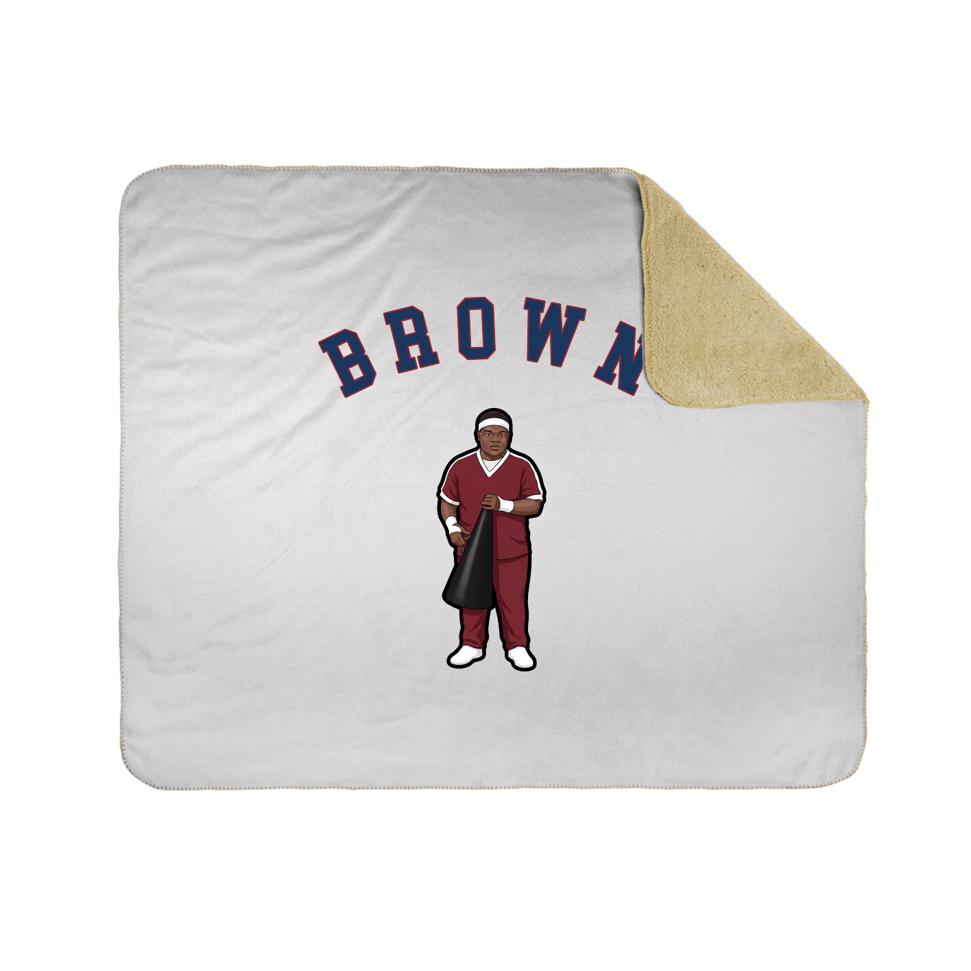 Throw Blanket — Shirsey Arch in White