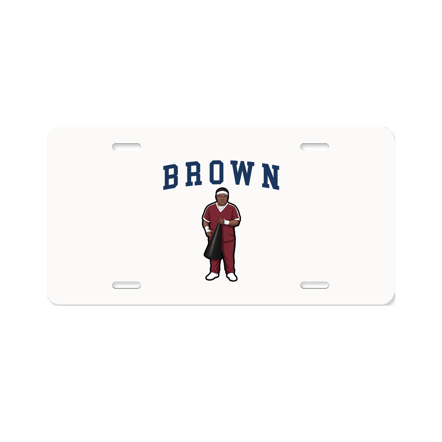 License Plate — Shirsey in Classic