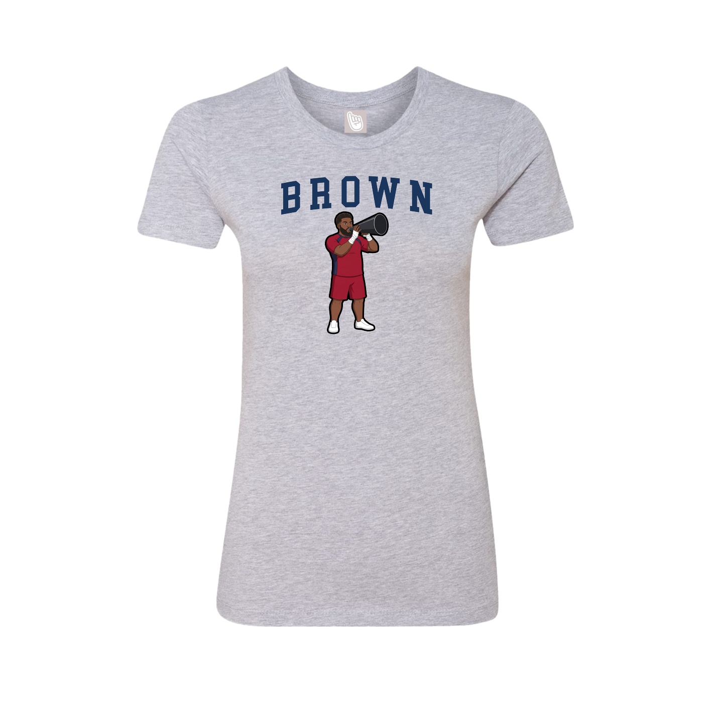 Fitted Women's Tee — Shirsey in Grey