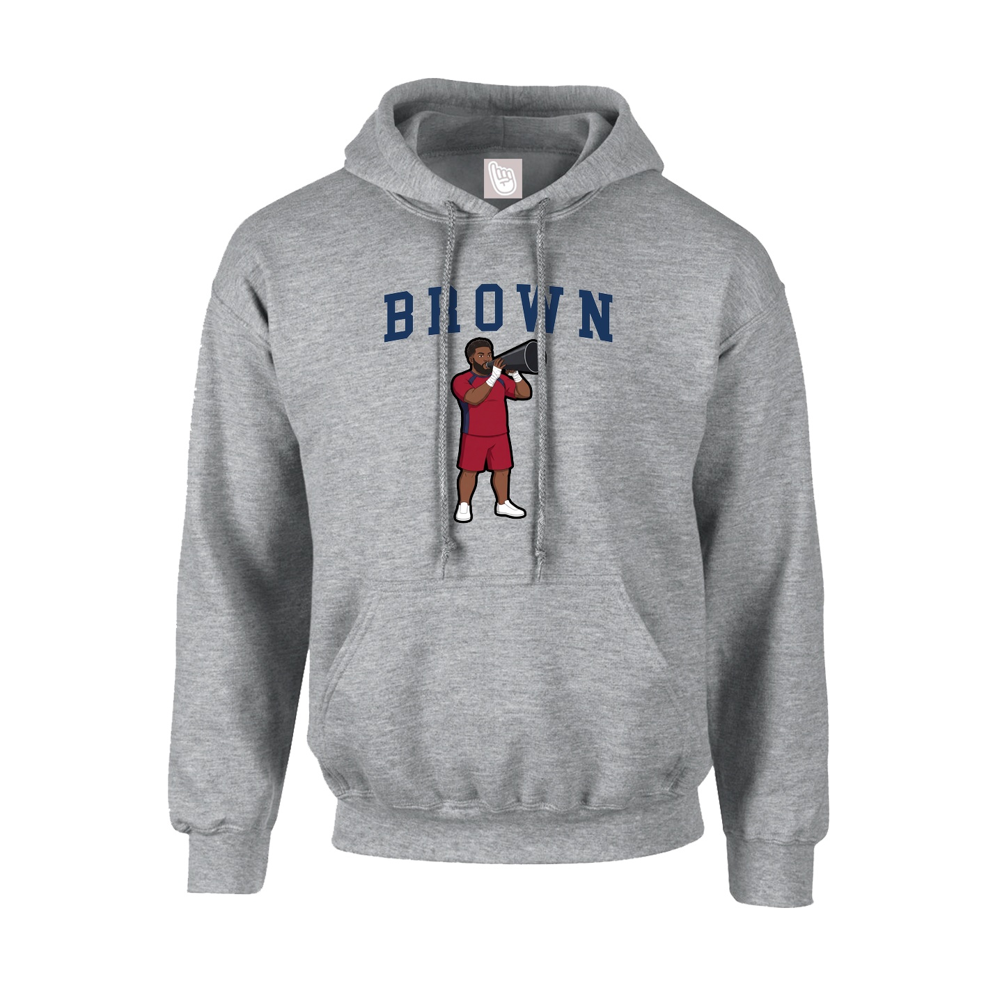 Hoodie — Shirsey in Grey