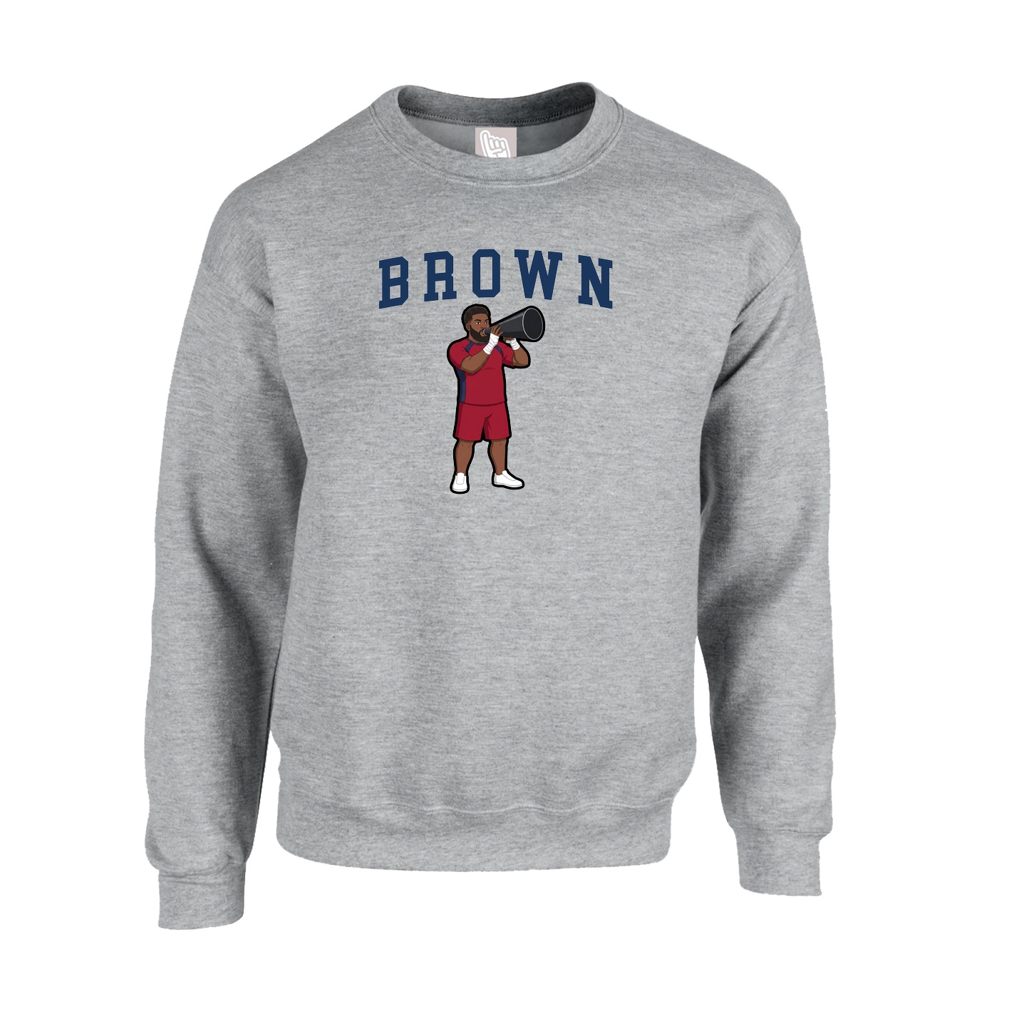 Fleece Crew — Shirsey in Grey